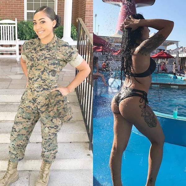 Uniform Ladies Don’t Always Wear Their Uniforms