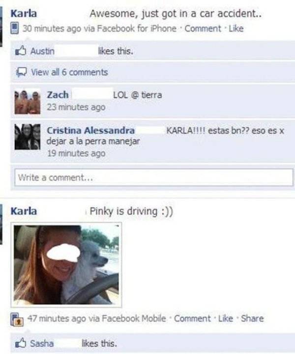 Gotta Love That Instant Karma