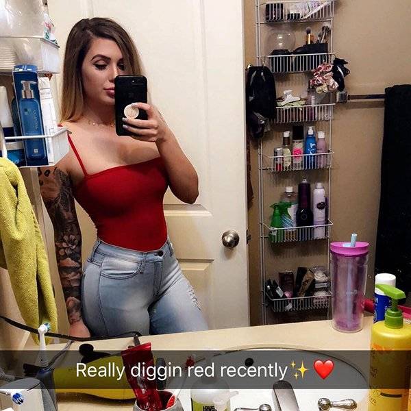 Tight Jeans Are Barely Holding There