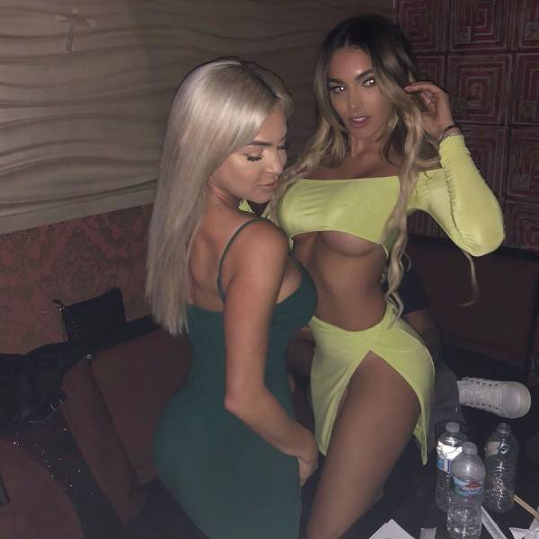 Lookout Boys…Here Come the Babes in Tight Dresses