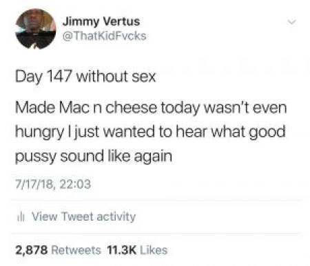 What Countless Days Without Sex Do To You