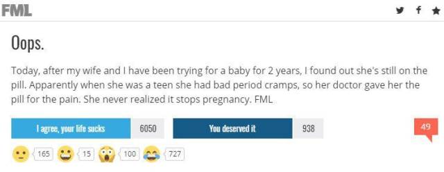FML Stories That Make People Regret Everything