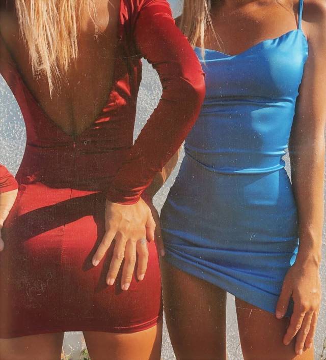 Oh My, Those Tight Dresses