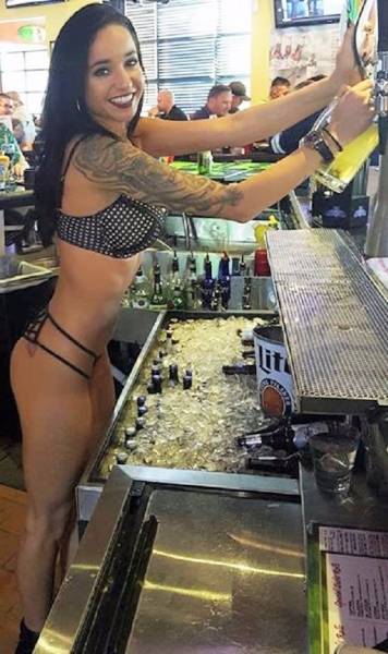 Hot Bartenders With Very Hot Drinks!