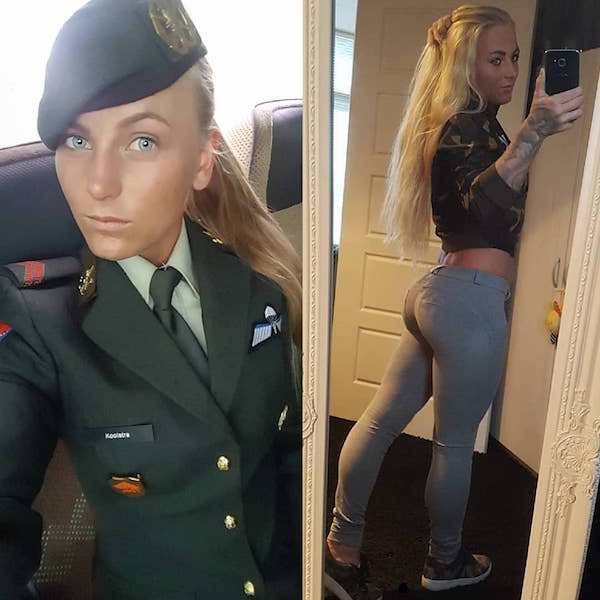 Uniform Ladies Don’t Always Wear Their Uniforms
