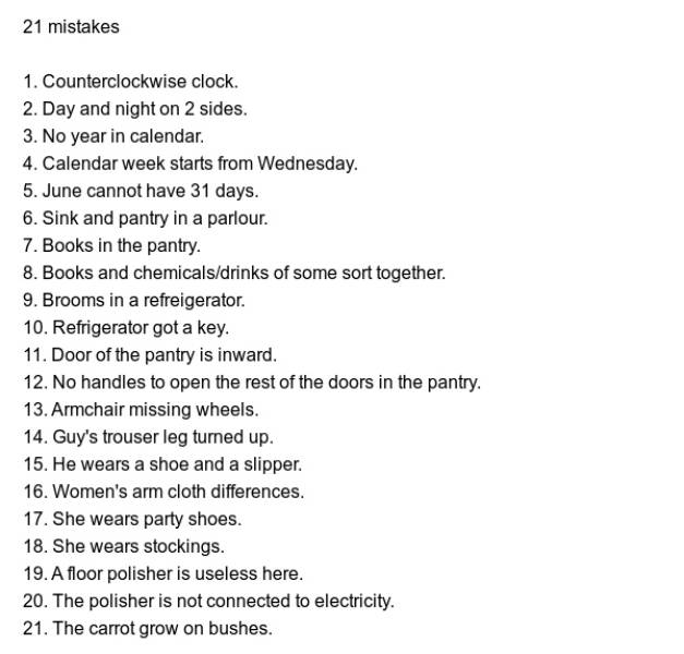 Can You Spot Everything That’s Wrong Here?