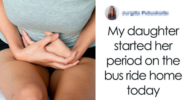 People Are Applauding This Boy’s Reaction To Seeing A Blood Stain On A Girl’s Pants In The Bus