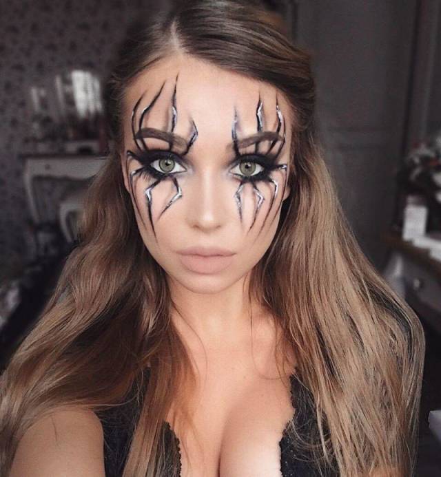 This Lithuanian Girl Has Perfected Her Scary Makeup Skills!