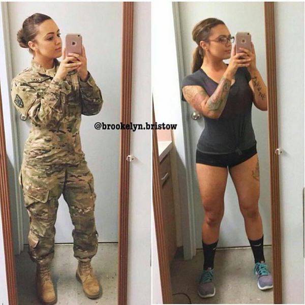 Uniform Ladies Don’t Always Wear Their Uniforms