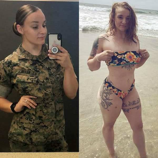 Uniform Ladies Don’t Always Wear Their Uniforms