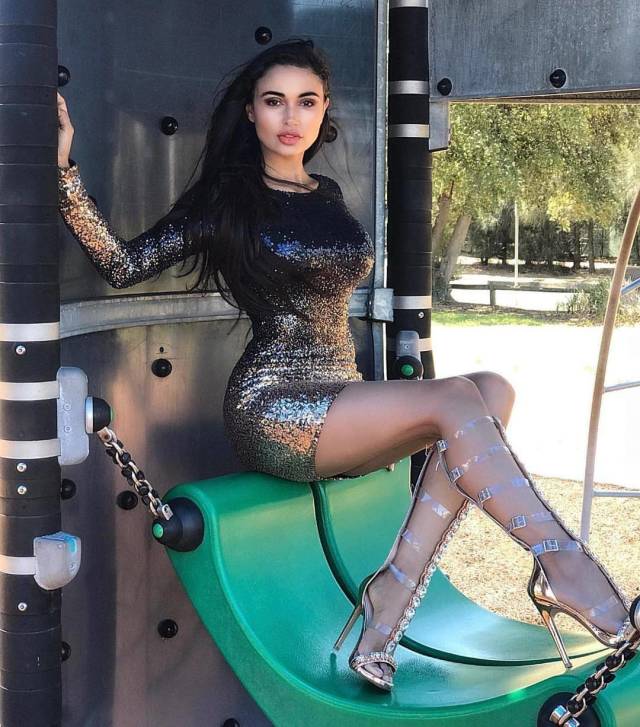 Oh My, Those Tight Dresses