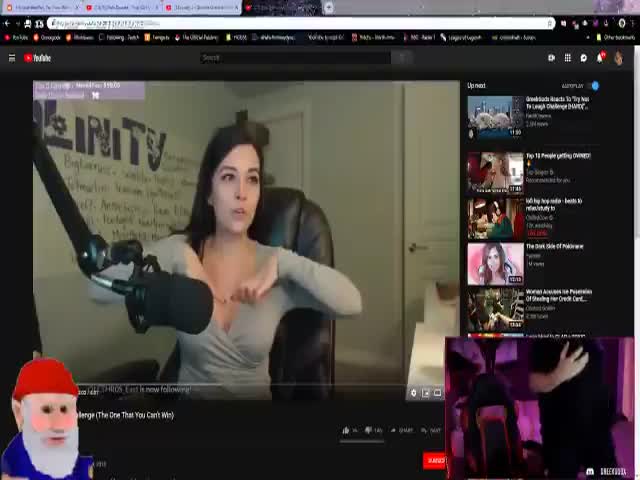 He Tries So Hard Not To Look At Boobs