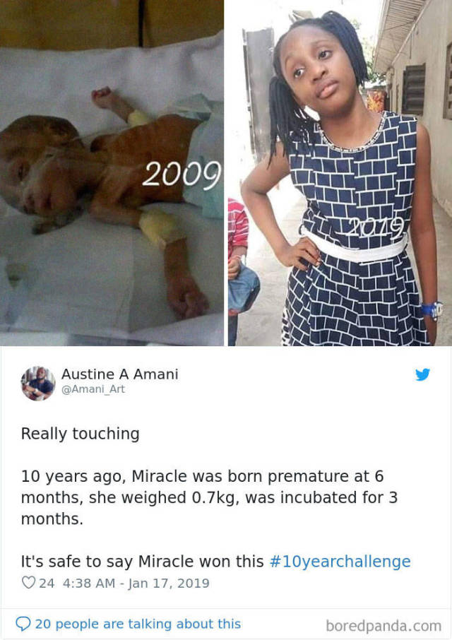 How To Nail A 10-Year Challenge