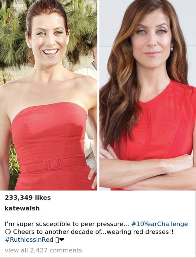 How To Nail A 10-Year Challenge