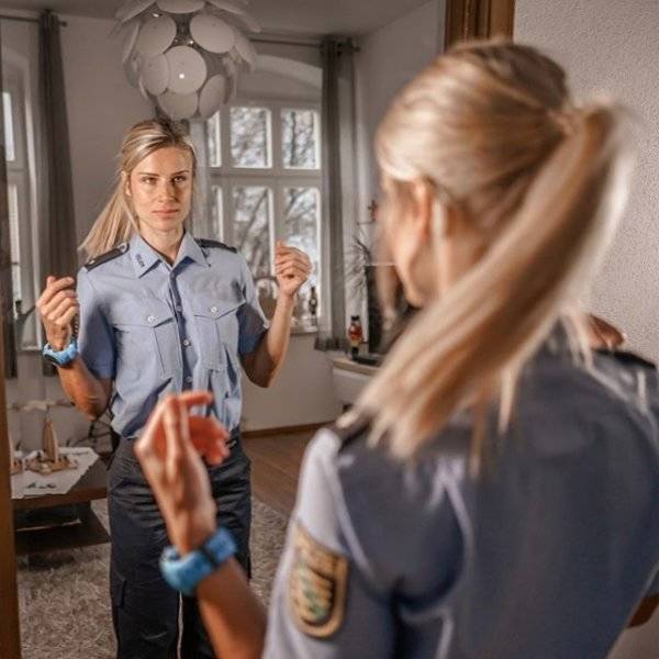 This Beautiful German Cop Is Free Once Again!