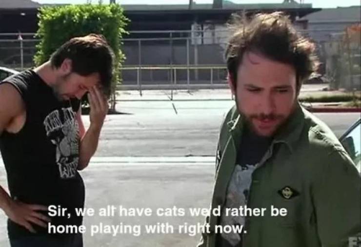“It’s Always Sunny” Wherever These Scenes Are