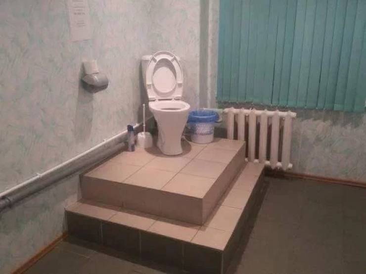 These Are Definitely Not The Best Toilets…