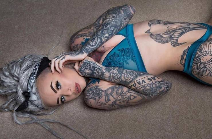 Hot And Hardcore Tattooed Girls