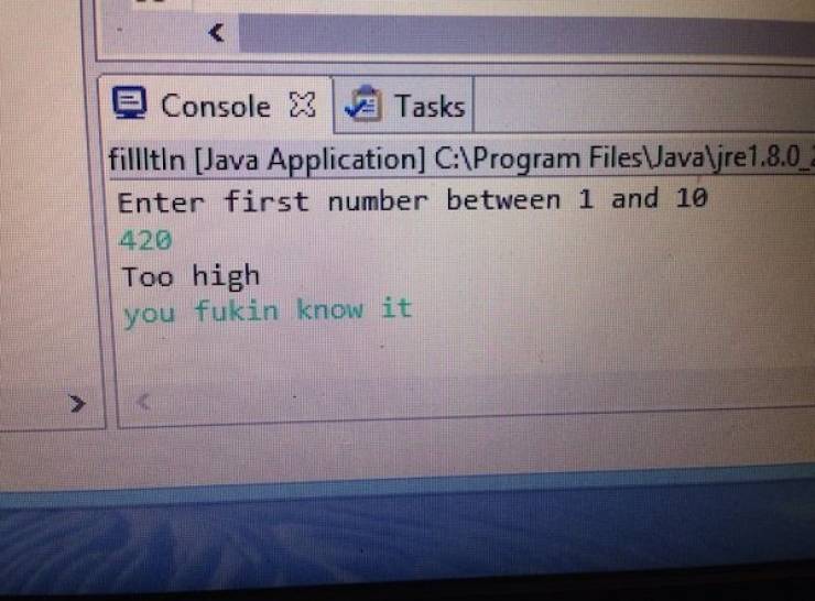 You Are Way Too Drunk…