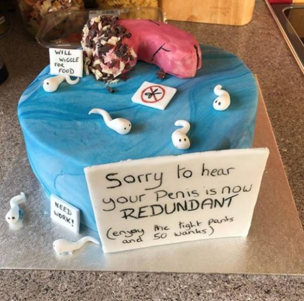 Vasectomy Day Cakes Celebrate The Snip-Snip