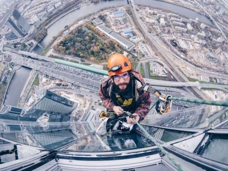 Look Wherever You Want, But Not Down