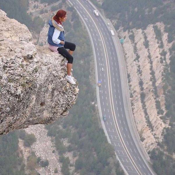 Look Wherever You Want, But Not Down