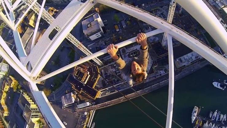 Look Wherever You Want, But Not Down