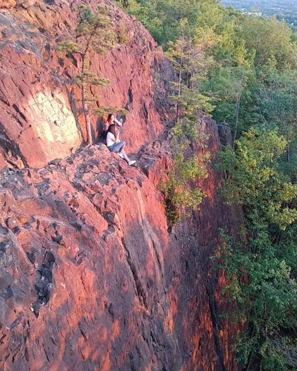 Look Wherever You Want, But Not Down