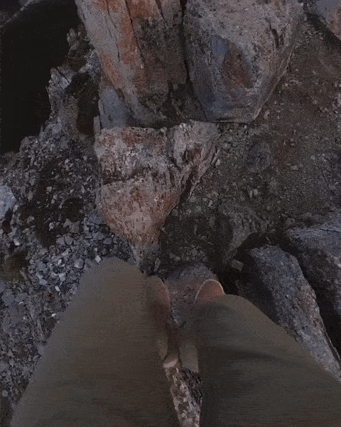 Look Wherever You Want, But Not Down