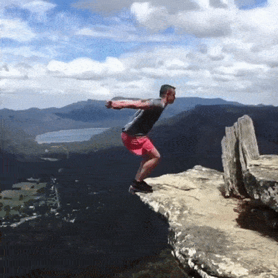 Look Wherever You Want, But Not Down