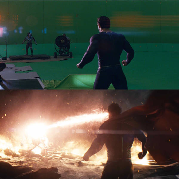 Behind-The-Scenes Shots Show The Secrets Of Hollywood Hits