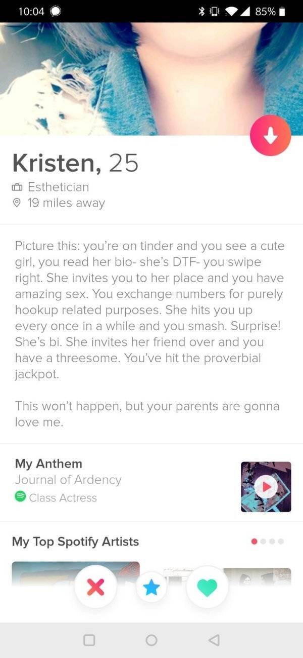 Tinder: What’s Shame, Again?