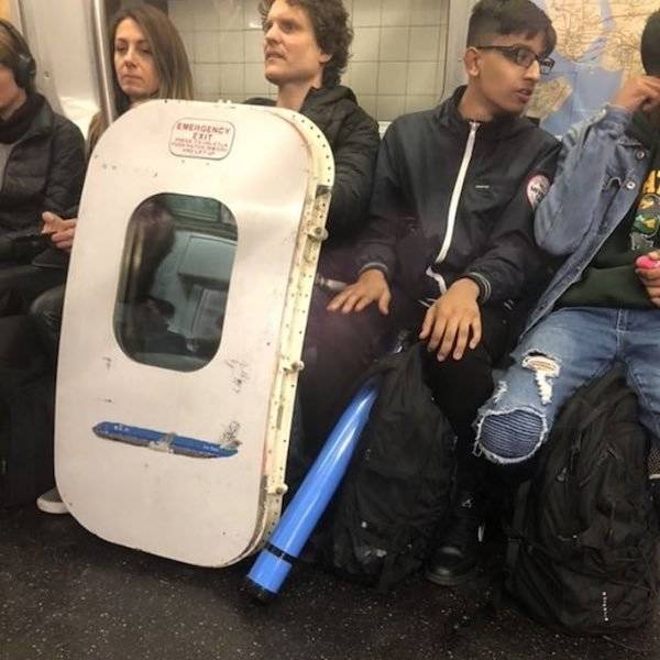 On The Subway, You Can Find Anything