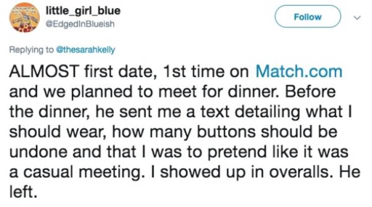 First Dates Can Be Horrific