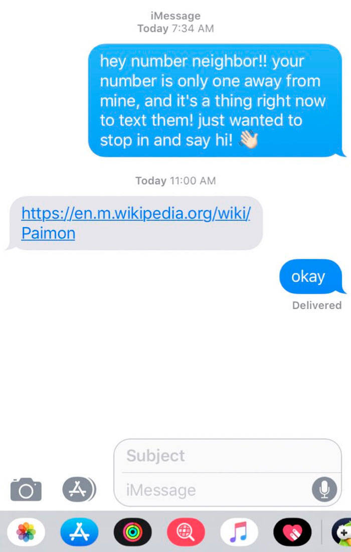 Hi, Number Neighbor!