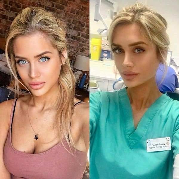 Uniform Ladies Don’t Always Wear Their Uniforms