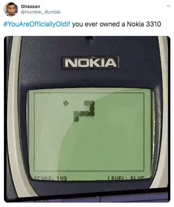 You Are Way Too Old…