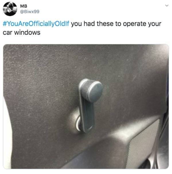 You Are Way Too Old…