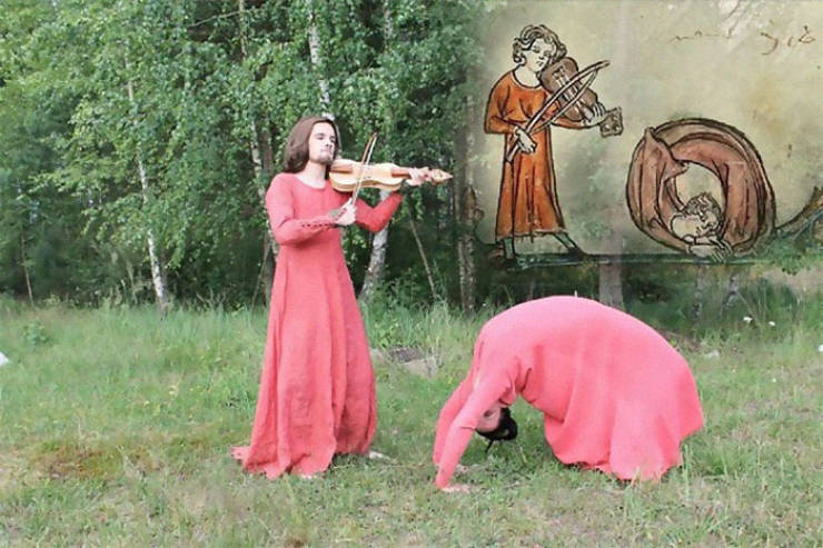 Medieval Painting Recreations Look Pretty Weird, To Be Honest…
