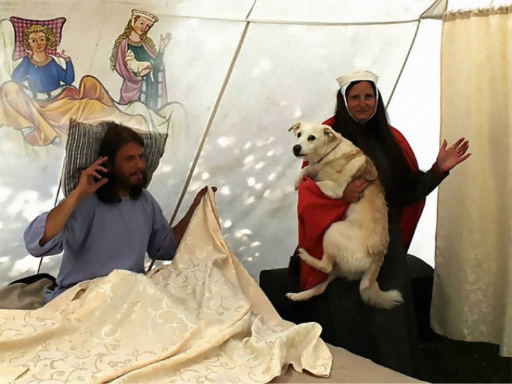 Medieval Painting Recreations Look Pretty Weird, To Be Honest…