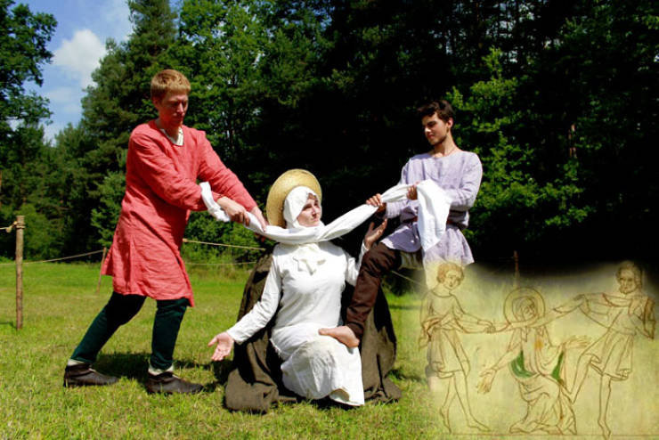 Medieval Painting Recreations Look Pretty Weird, To Be Honest…