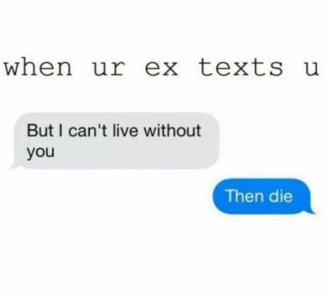 And How Was Your Ex?