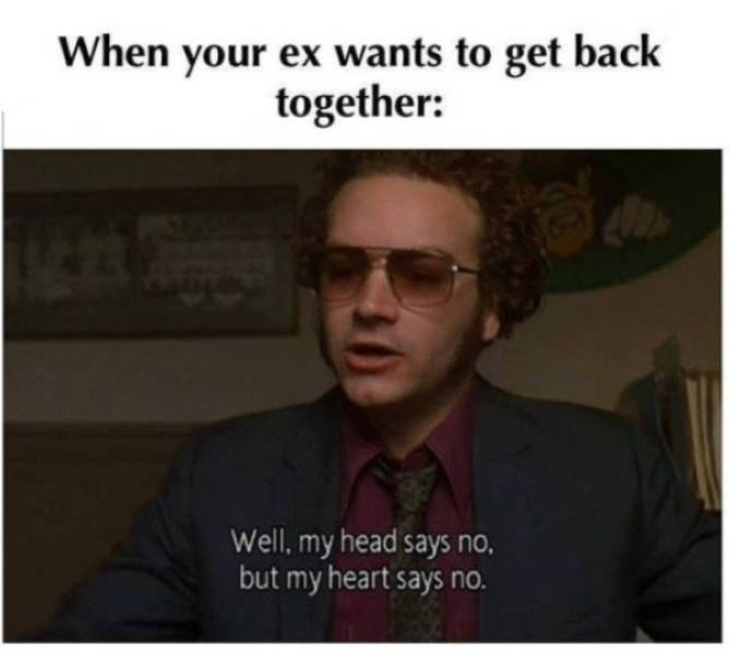 And How Was Your Ex?