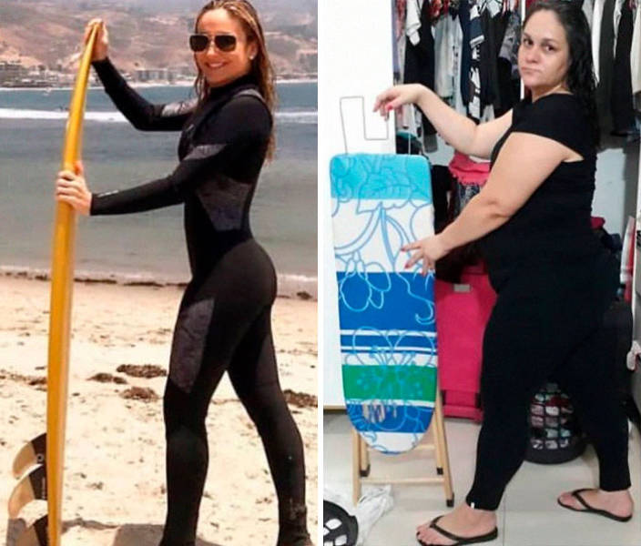 Brazilian Woman Hilariously Recreates “Stylish” Photos