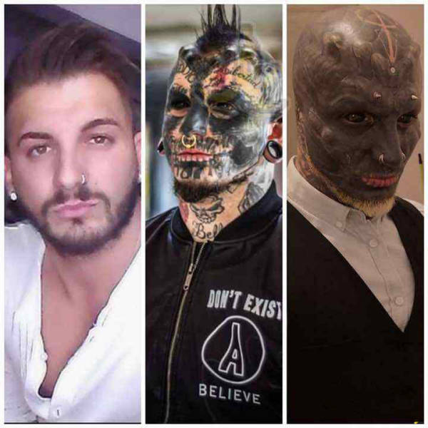 Guy Wanted To Turn Into A Black Alien