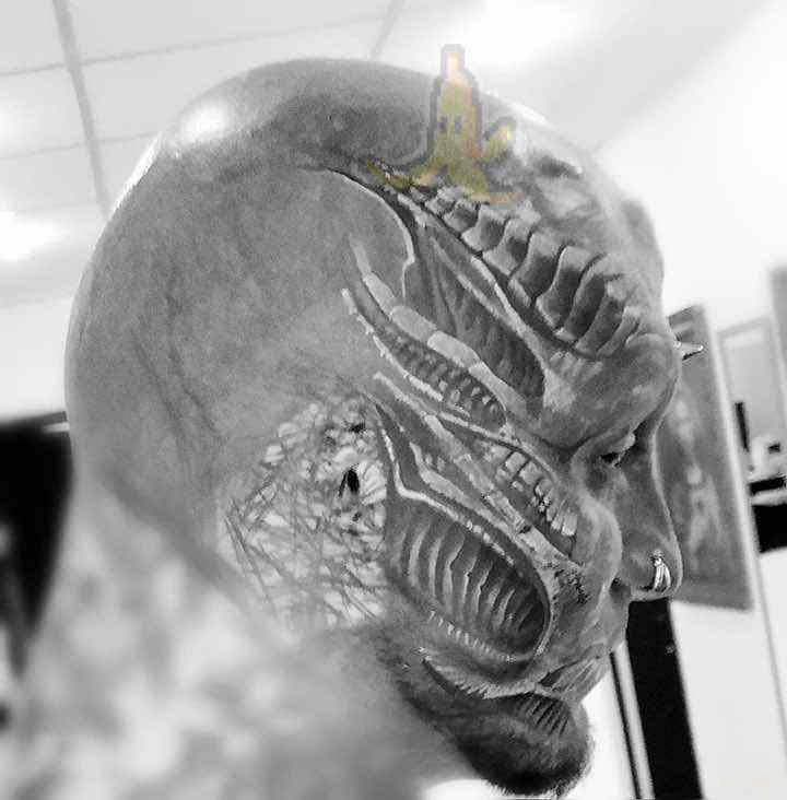 Guy Wanted To Turn Into A Black Alien