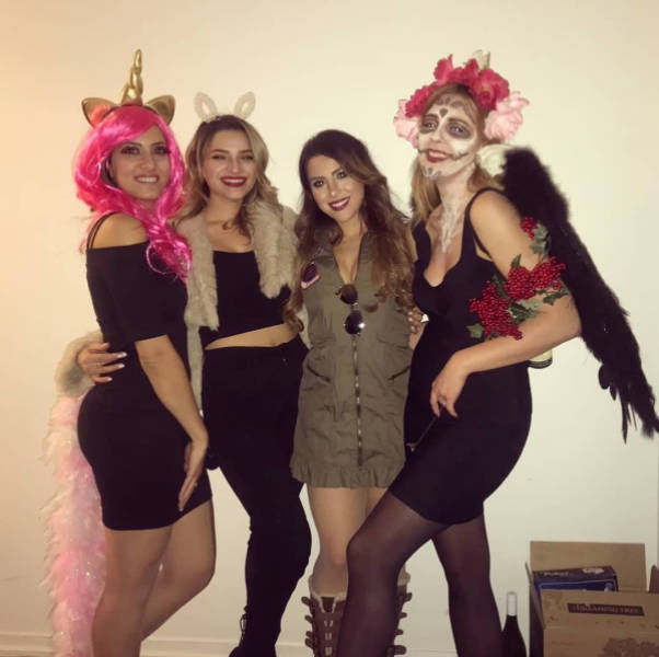 Different Girls – Different Halloween Costumes