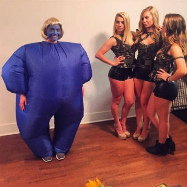Different Girls – Different Halloween Costumes