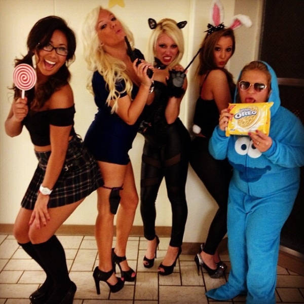 Different Girls – Different Halloween Costumes