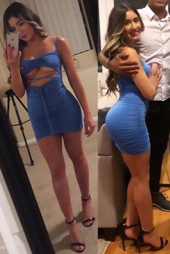 Oh My, Those Tight Dresses